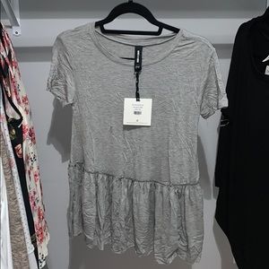 Agnes & Dora relaxed ruffle tee